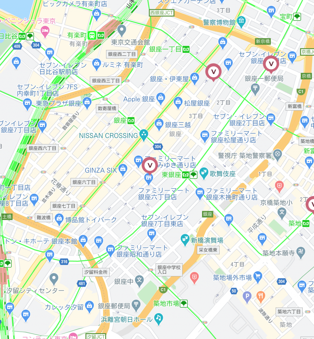 在银座3家店铺银座稍微休息一下CAFE VELOCE