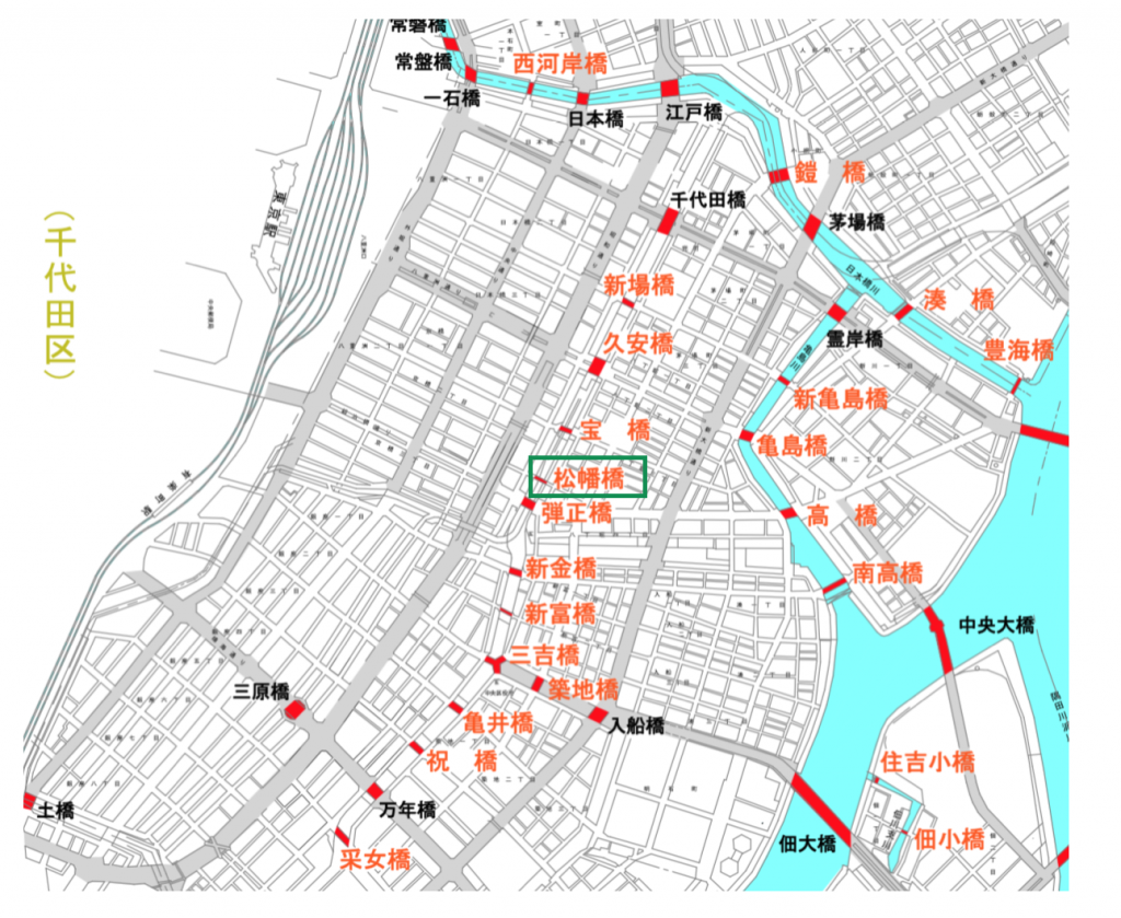 松幡桥在哪里? 跨越松幡桥上的高架桥的鸽害对策