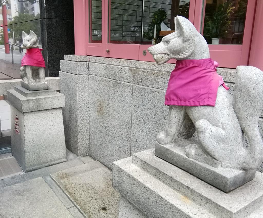  从人形町站可以去的安静氛围的神社10～笠间稻荷神社明治座分社～ 