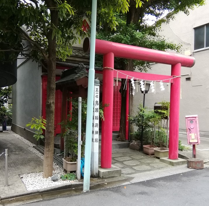  从日本桥站・茅场町可以去的安静氛围的神社2～鸟居稻荷神社～ 