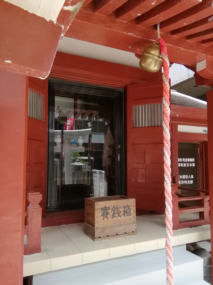 从富泽稻荷神社人形町站可以去的安静氛围的神社11
　～富泽稻荷神社～ 