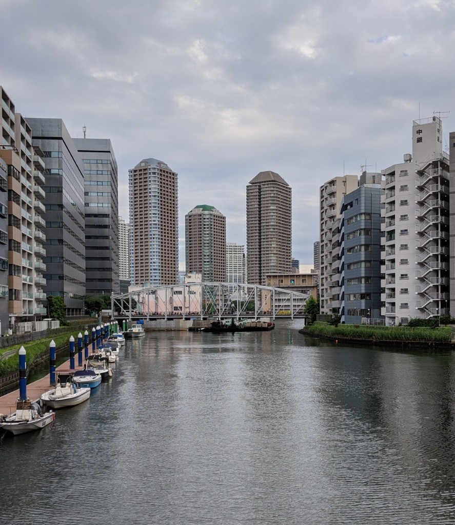 船越过南高桥、龟岛川水门到隅田川,从3船上看到的中央区-有很多新发现!　龟岛川