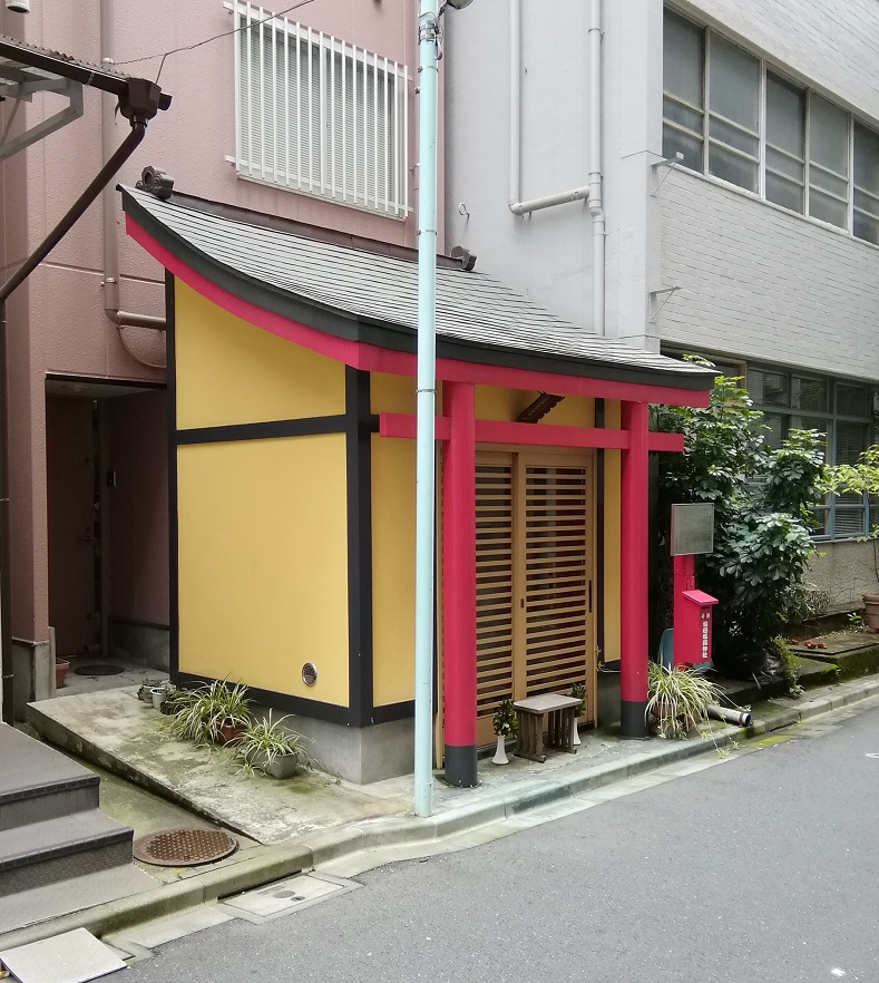  从人形町站可以去的安静氛围的神社13～福田稻荷神社～ 