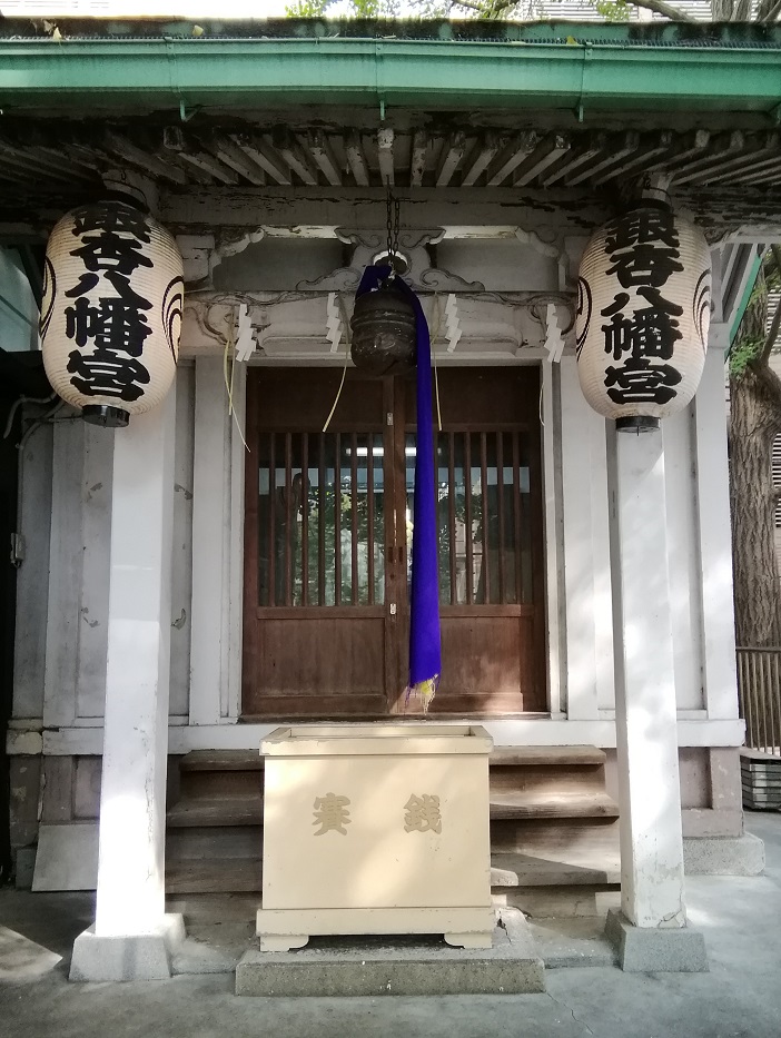  从人形町站可以去的安静氛围的神社18～银杏八幡宫～