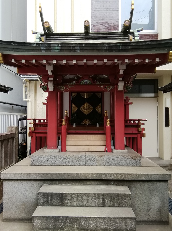  从人形町站可以去的安静氛围的神社19～白旗稻荷神社～