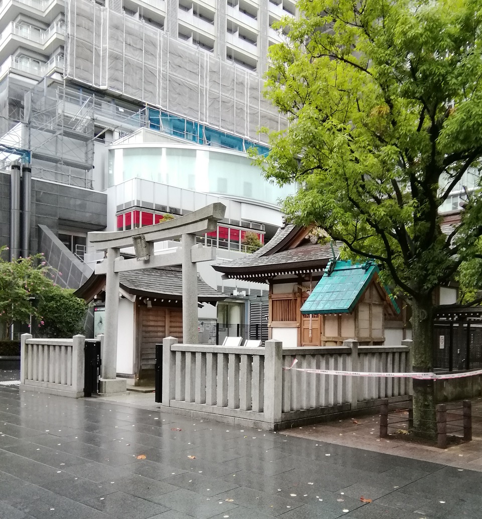  从人形町站可以去的安静氛围的神社NO.23～滨町神社～ 