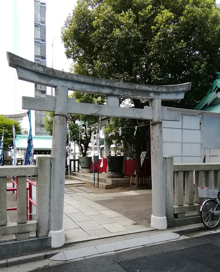  从人形町站可以去的安静氛围的神社NO.24
 　～栂森神社～ 