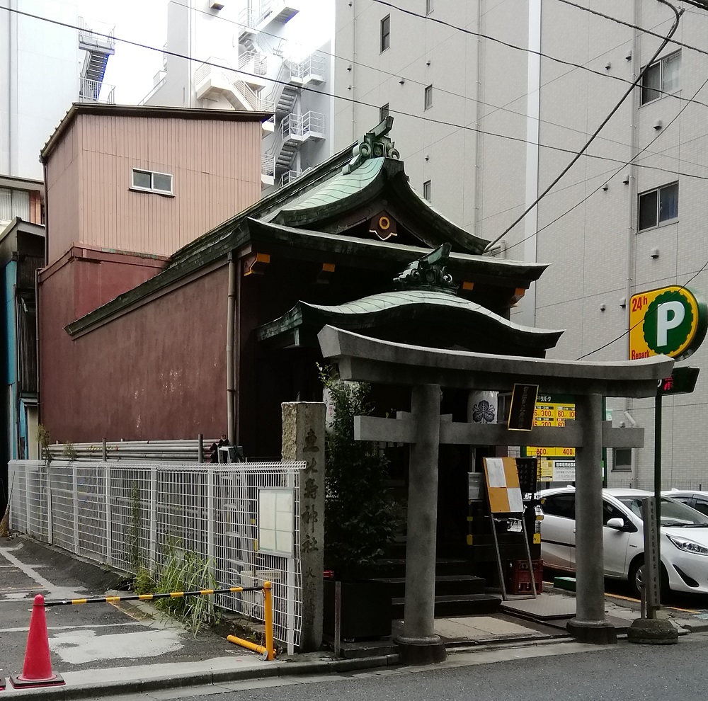  从人形町站可以去的安静氛围的神社NO.25
 　～宝田惠比寿神社～ 