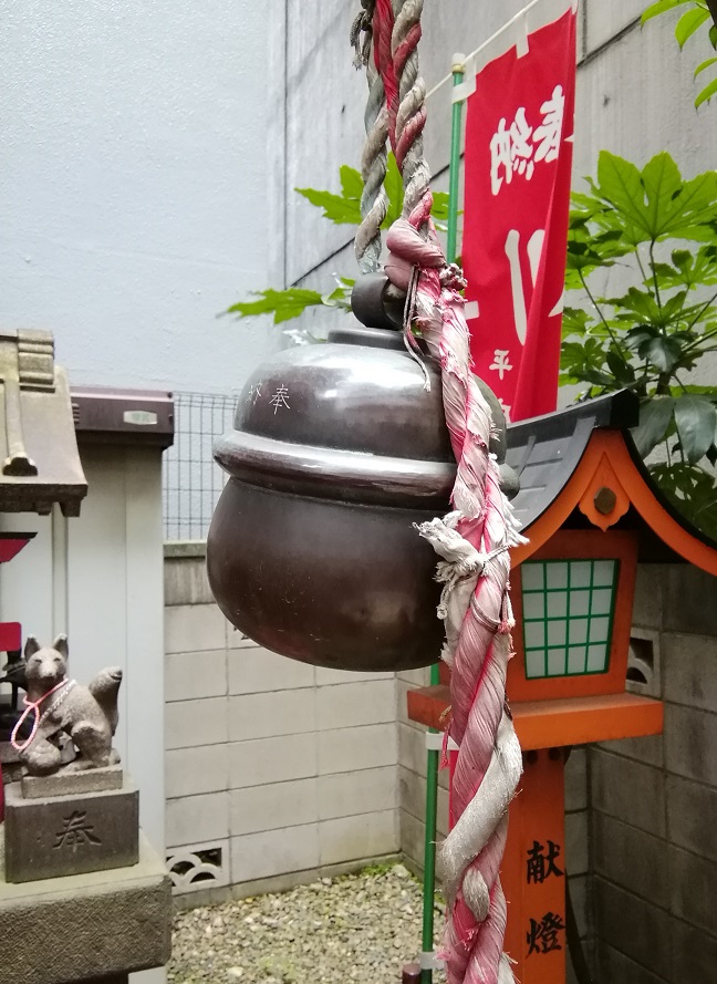  从人形町站可以去的安静氛围的神社NO.26
 　～川上稻荷神社～ 