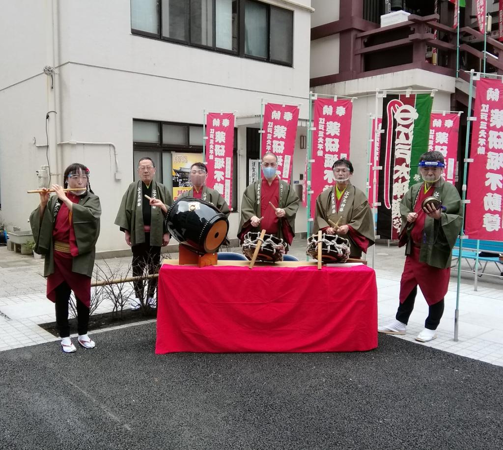 祭伴奏子江户太神乐
　～丸一仙翁社中～