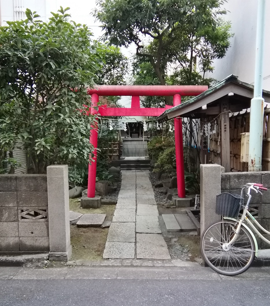 大荣稻荷神社茅场町站、八丁堀站周边安静氛围的神社巡礼1
　～大荣稻荷神社～