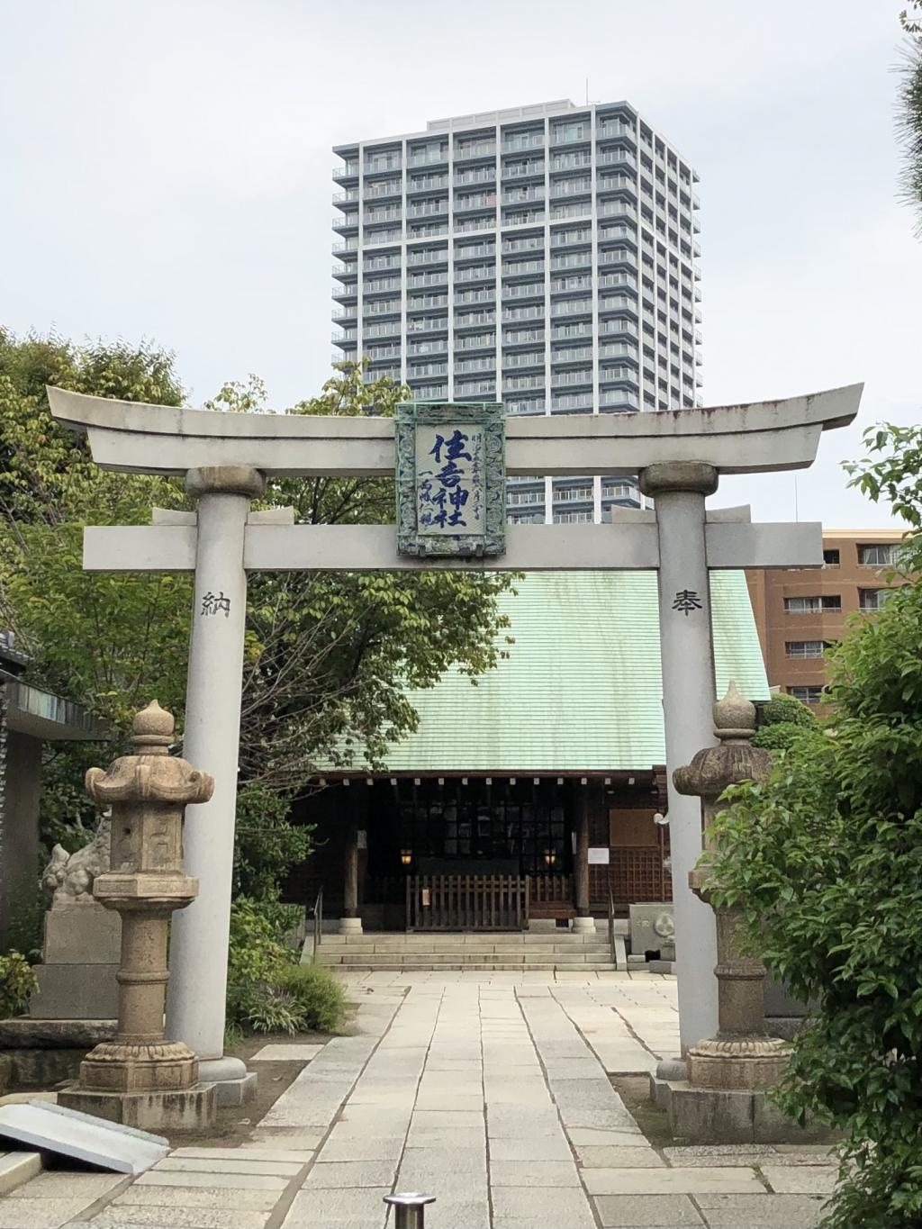 住吉神社中央区的岛物语・佃岛