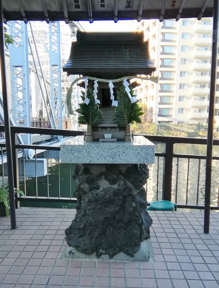 德船稻荷神社茅场町站、八丁堀站周边安静氛围的神社巡礼6
　～德船稻荷神社～ 