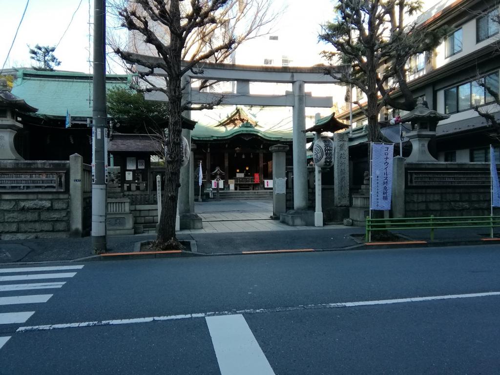  茅场町站・八丁堀站周边安静氛围的神社巡游7～铁炮洲稻荷神社～ 