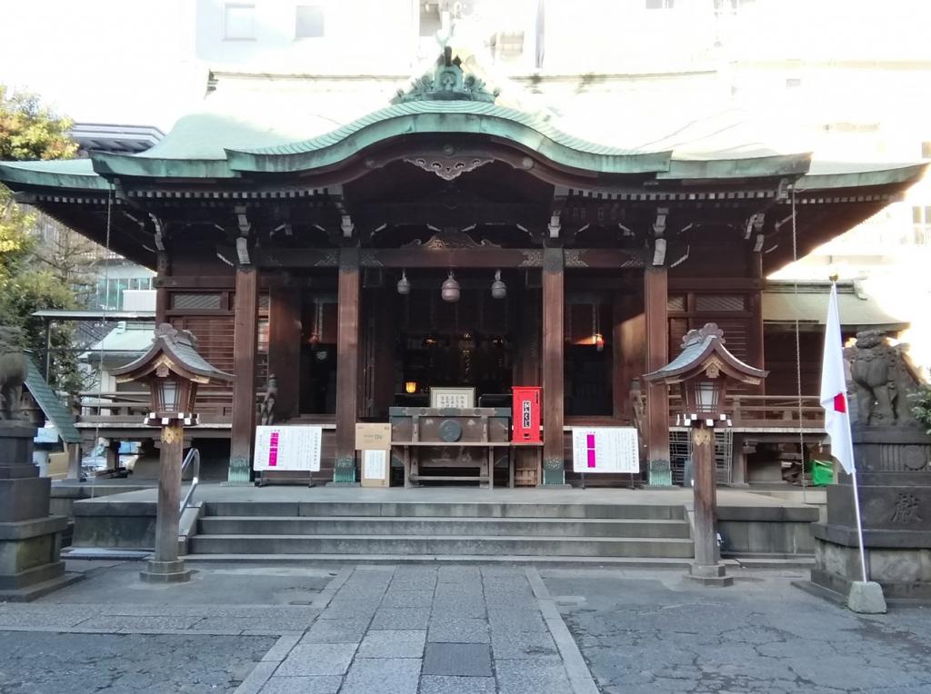 步枪洲稻荷神社茅场町站、八丁堀站周边安静氛围的神社巡礼7
　～铁炮洲稻荷神社～ 