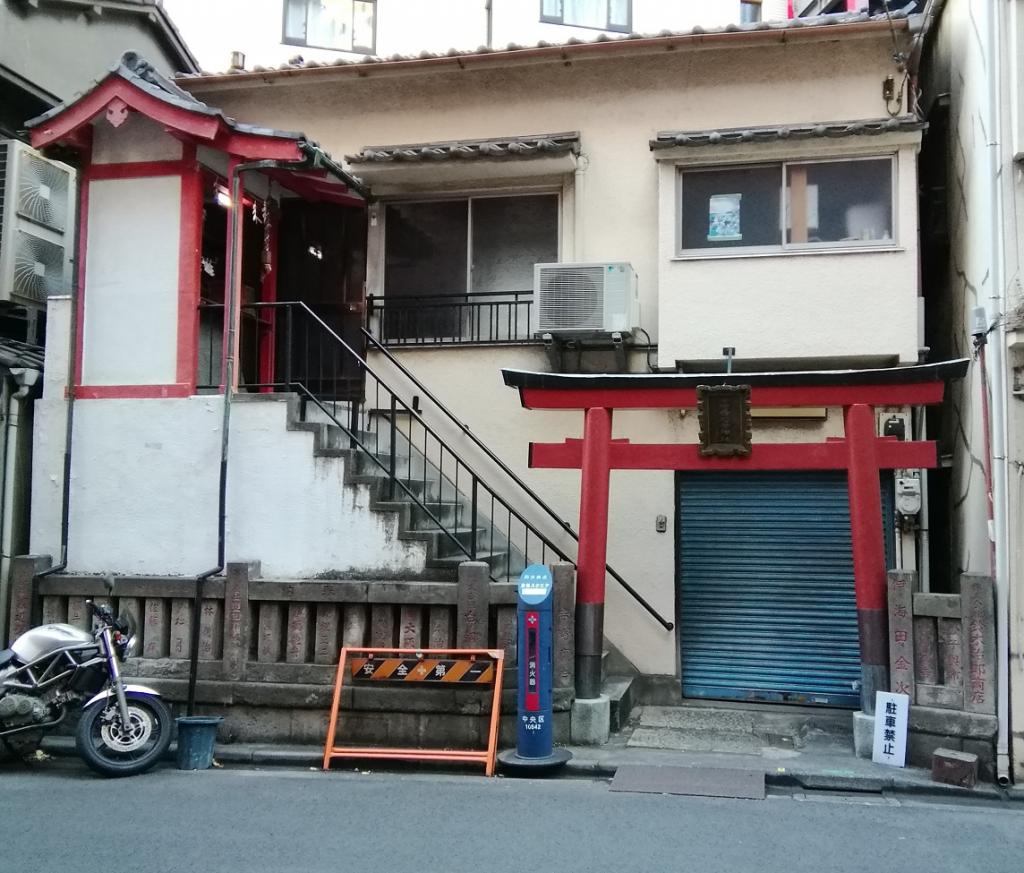 今村幸稻荷神社茅场町站・八丁堀站周边安静氛围的神社巡礼9
　～今村幸稻荷神社～ 