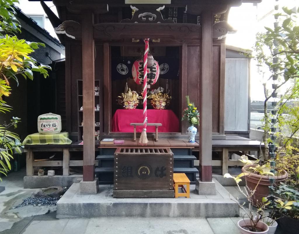  三光稻荷神社,今年的女儿节是
中止了
　～三光稻荷神社～