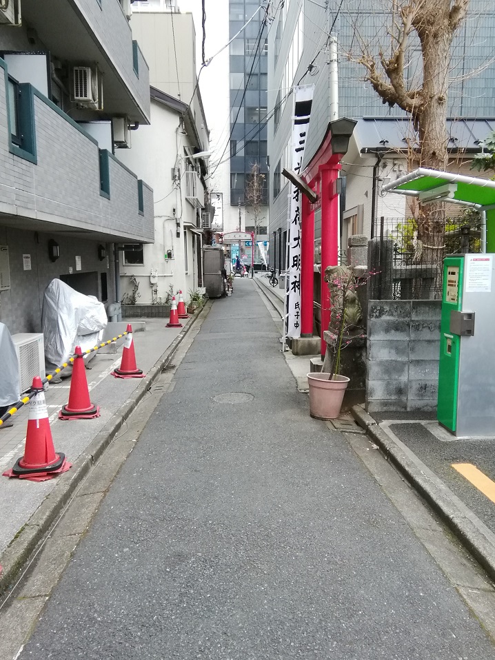  三光稻荷神社,今年的女儿节是
中止了
　～三光稻荷神社～