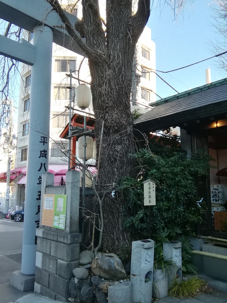  稍微在意的中央区的神社1
　～波除神社～