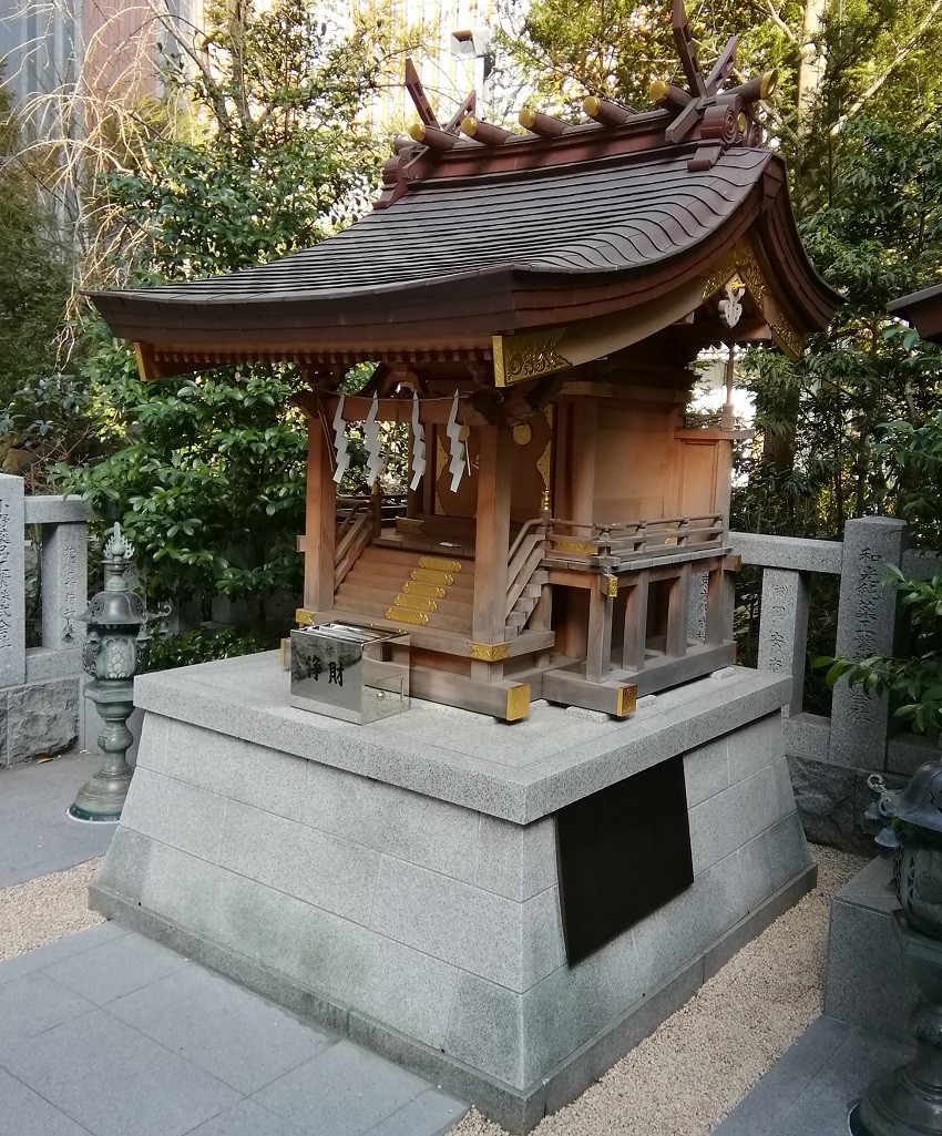  稍微在意的中央区的神社3
　～药祖神社～