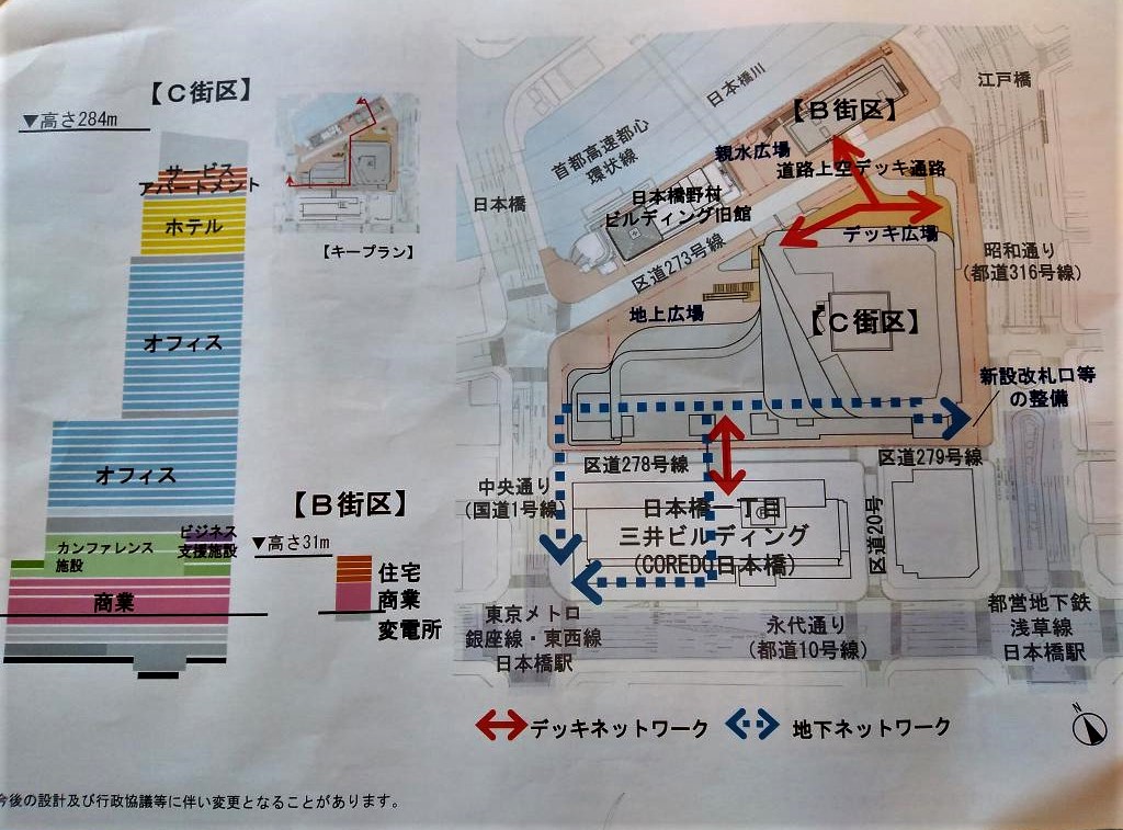 变化的日本桥周边变化的日本桥周边