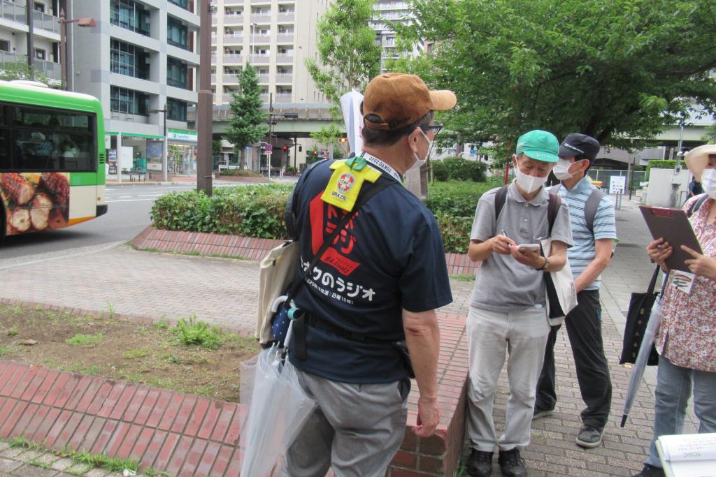 拜访筑地明石町居留地遗址、教会学校遗址,隅田川重要文化遗产三桥boraji Polo衫导游胜哄桥