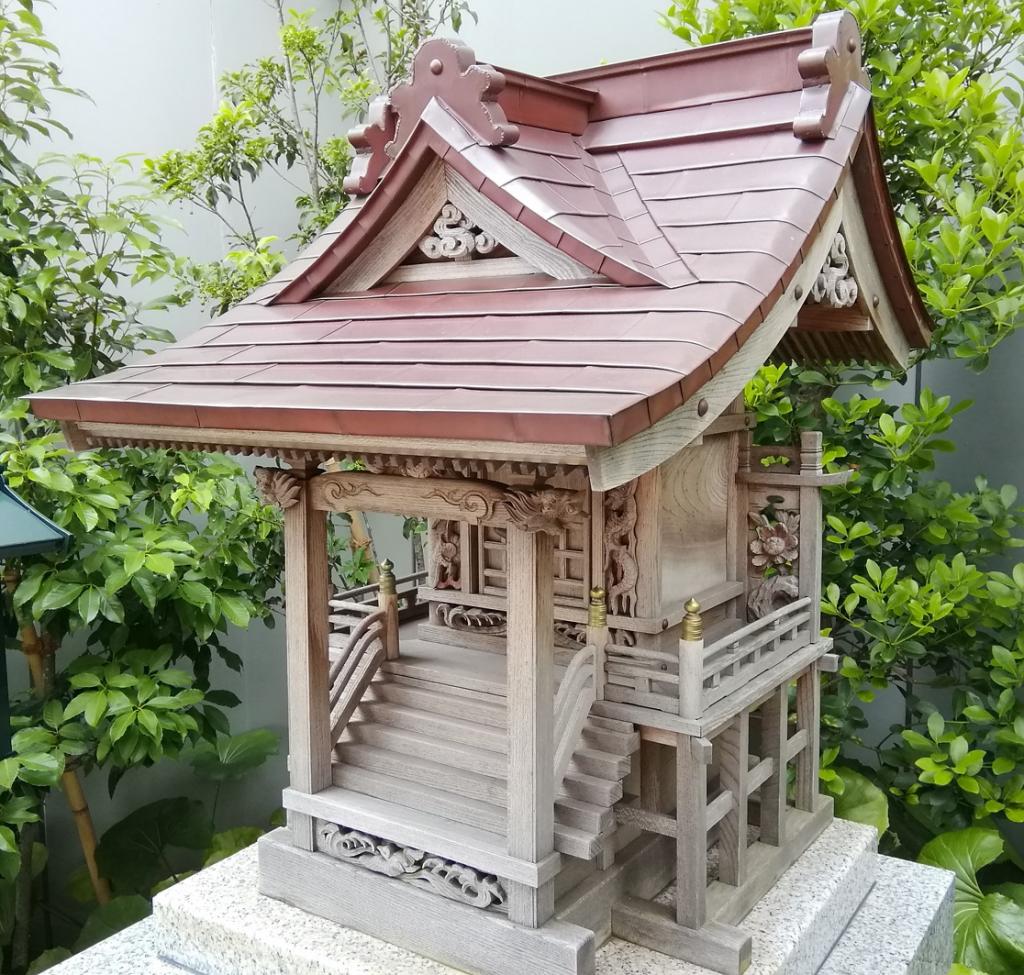  稍微在意的中央区的神社12
　【屋顶系列2】
　护稻荷神社