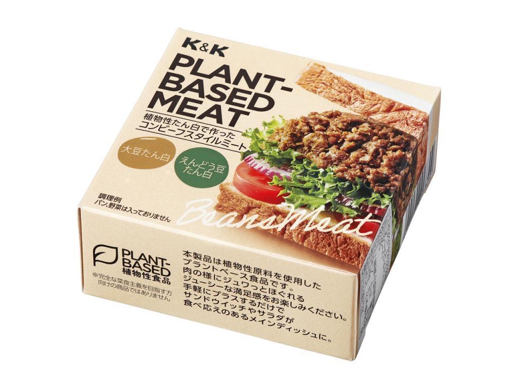 K&K工厂底层肉80g(新F3号罐)
400日元(不含税)
保质期　　　　36个月「基于K&K工厂的肉」发售
　　～国分集团总部・ROJI日本桥～