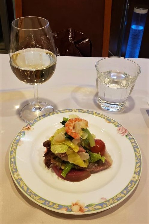 时令蔬菜和鱼贝沙拉Bistrot Chache Chache Chache(Bistrokashche)