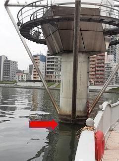  坚持灵岸岛水位观测所。