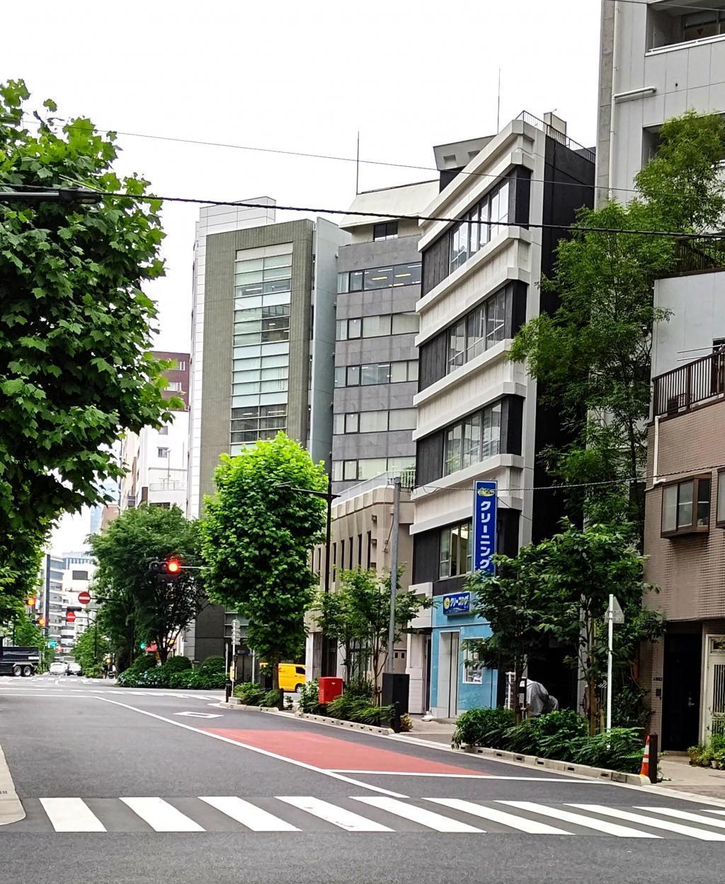  东日本桥也有“县居之迹”的指示牌