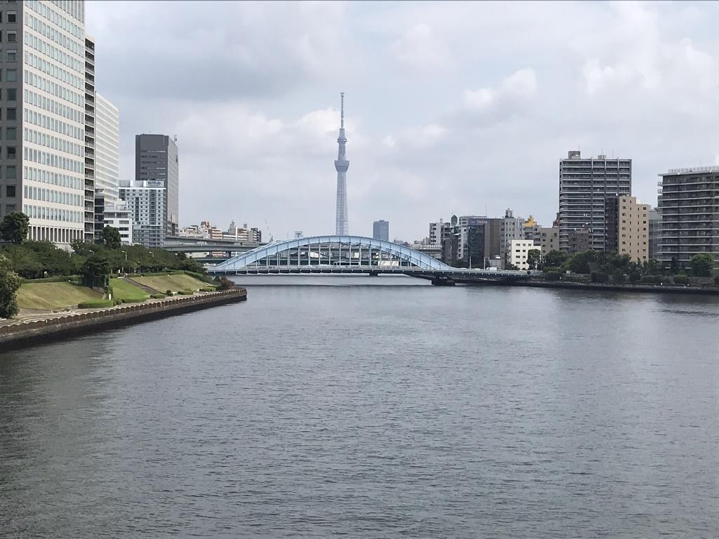 永代桥隅田川的12座桥现在正在点灯