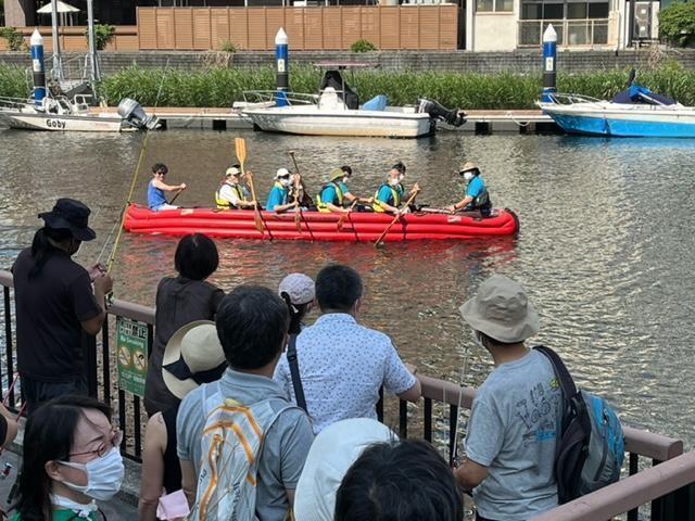 龟岛川公园亲子钓虎鱼访问记:龟岛川水贝节斯里蜂会长的日本桥心跳之旅