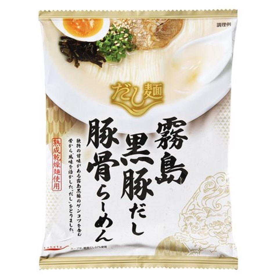 tebete汤面
雾岛黑猪
猪骨拉面
100g(袋)
190日元(不含税)
保质期为8个月的“tebete汤汁面”全12种更新发售
　　～国分集团总部・ROJI日本桥～