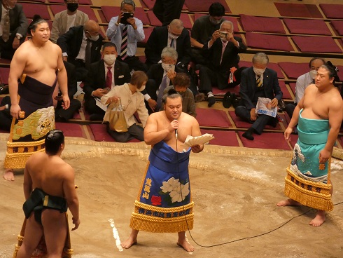  苍国来引退·荒汐袭名披露大相扑(荒汐部屋)