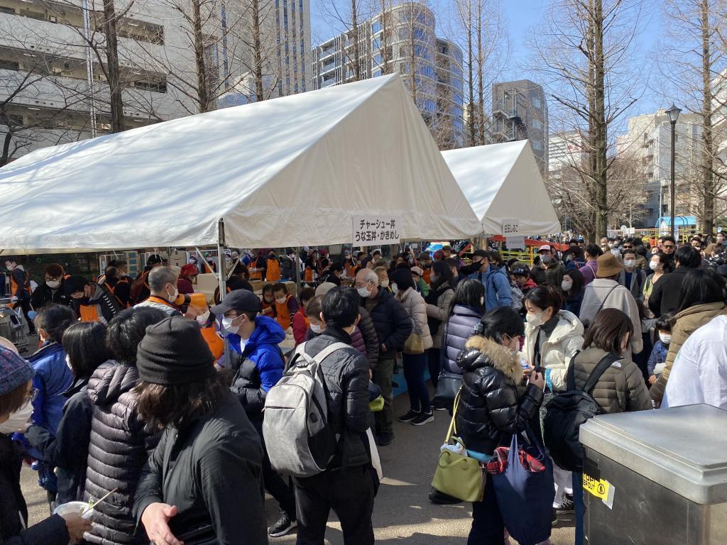 味角中央区雪祭