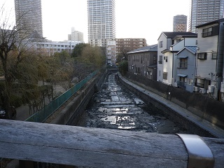 石川岛和佃岛的边境佃小桥