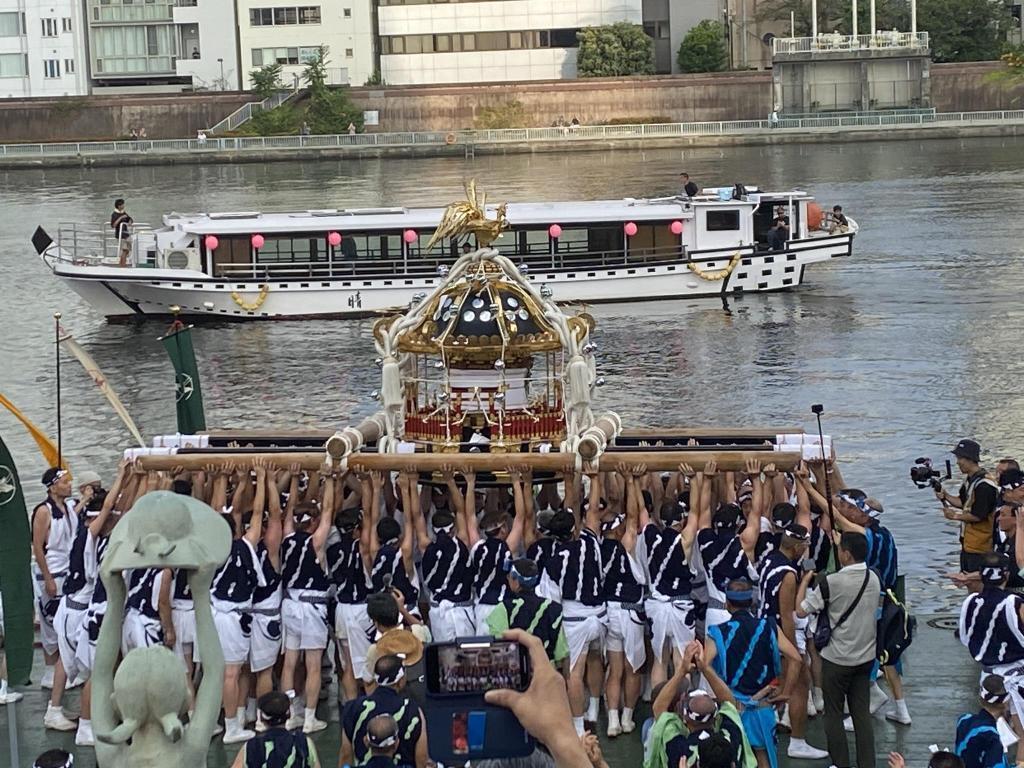  宫神轿宫出船渡御出船海上祭
～住吉神社定期祭祀～