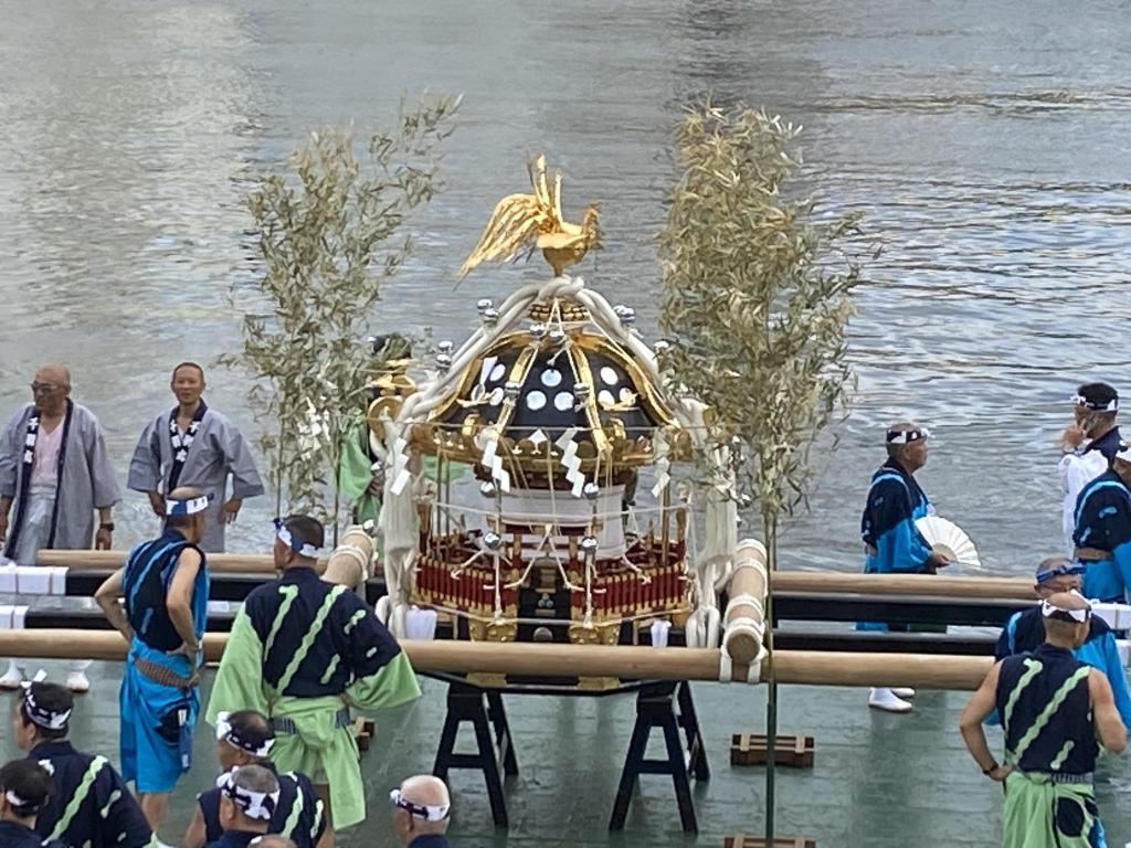  宫神轿宫出船渡御出船海上祭
～住吉神社定期祭祀～