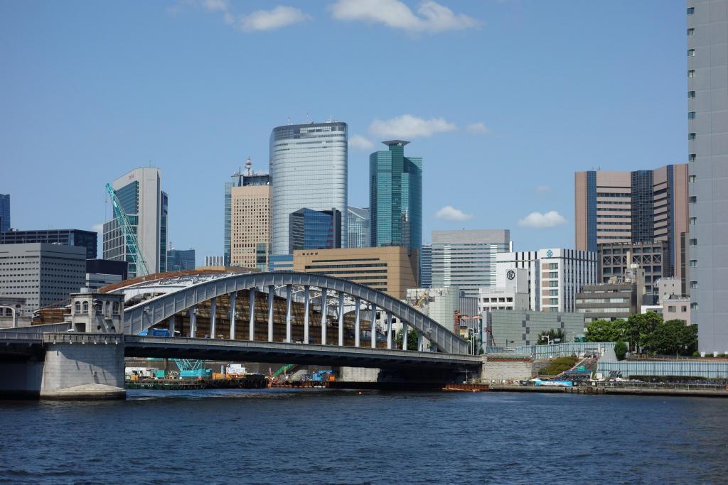  从隅田川阳台看到的景观 