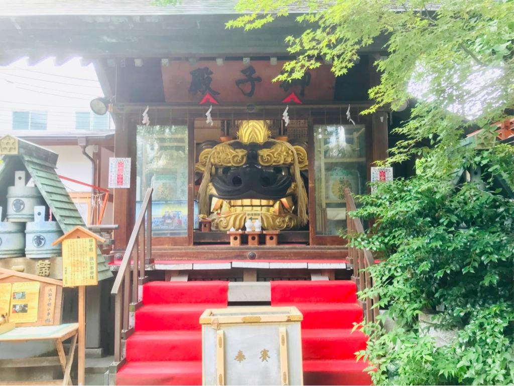 向吞下愿望实现的难得的大狮子蚬贝祈愿～筑地・波除神社～