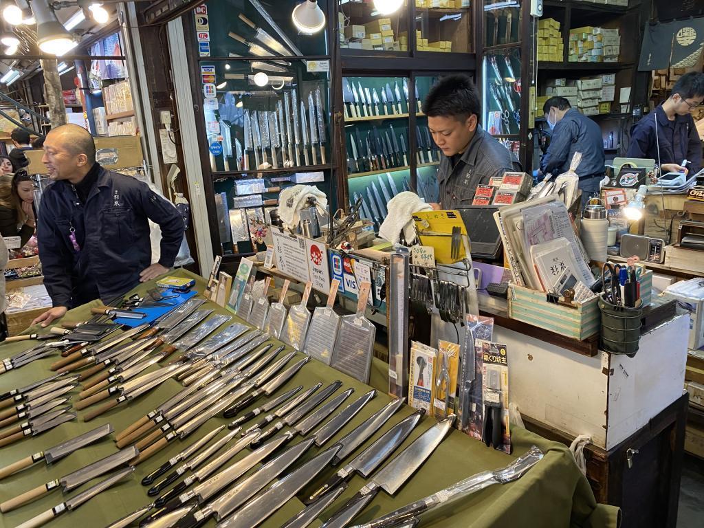 杉本刀具筑地场外市场讲究的专卖店巡游