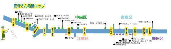 阳台的花坛是花守先生照顾的隅田川阳台散步怎么样