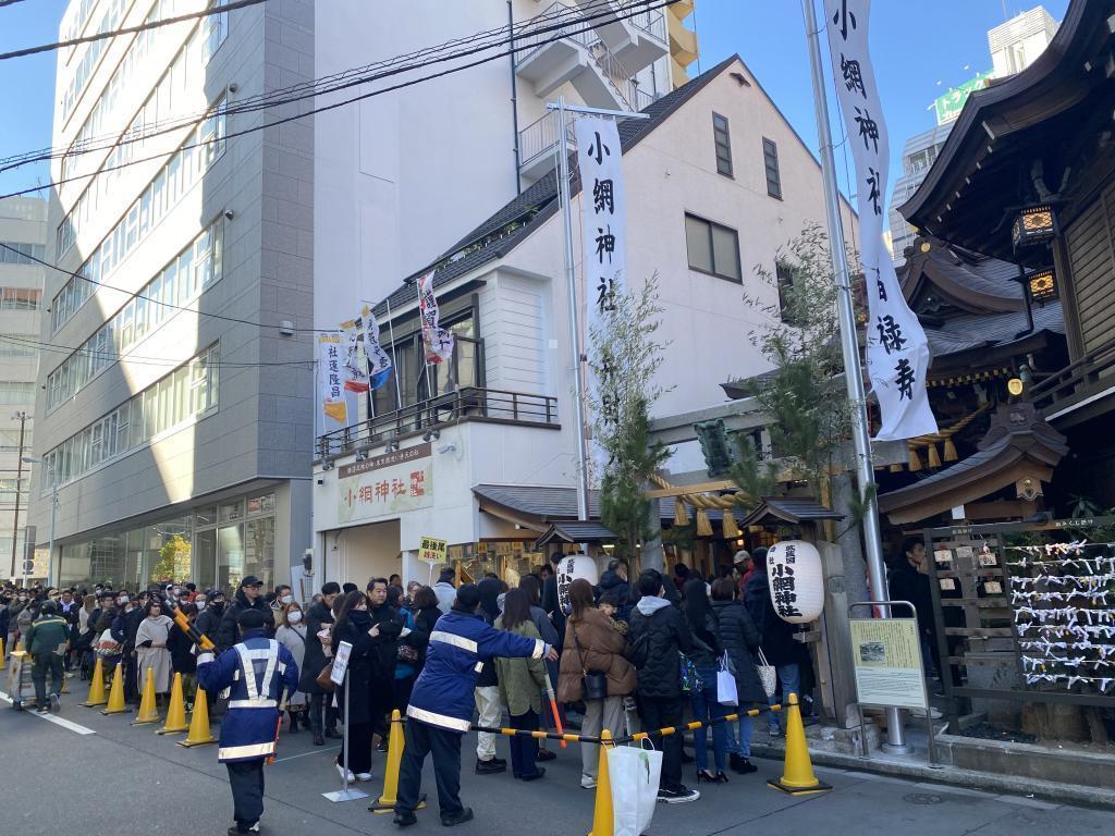 小网神社福禄寿和弁财天日本桥七福神巡礼