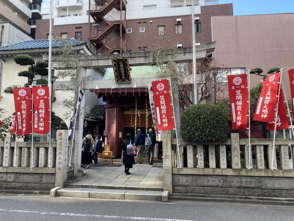 笠间稻荷神社寿老神日本桥七福神巡礼