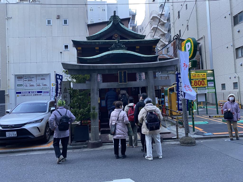 一位田神社惠比寿神日本桥七福神巡礼