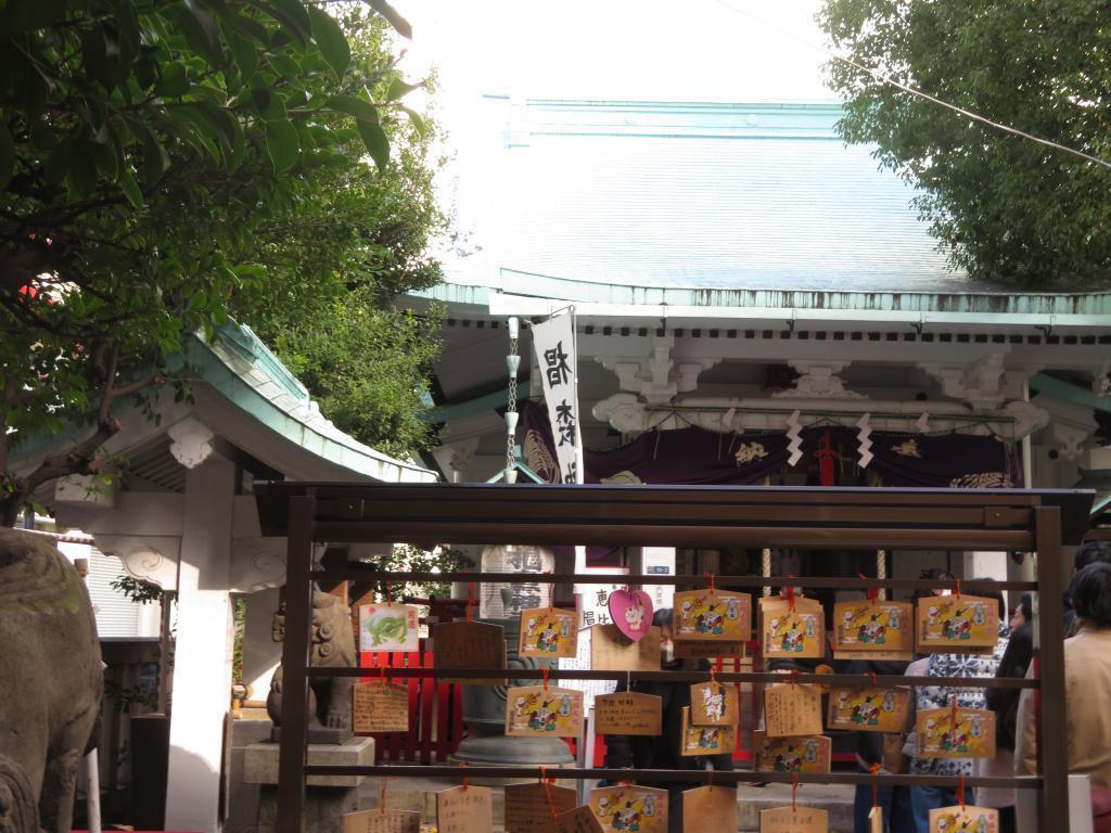 栂森神社(惠比寿神)【龙にし】日本桥七福神(八神社)巡礼      　