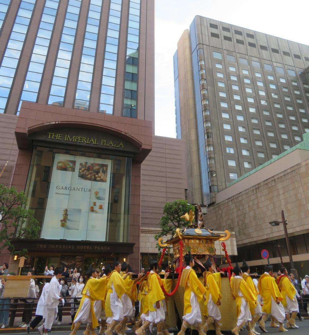 山王祭神幸祭是在日枝神社举行的山王2024年山王祭神幸祭天下祭的一大活动