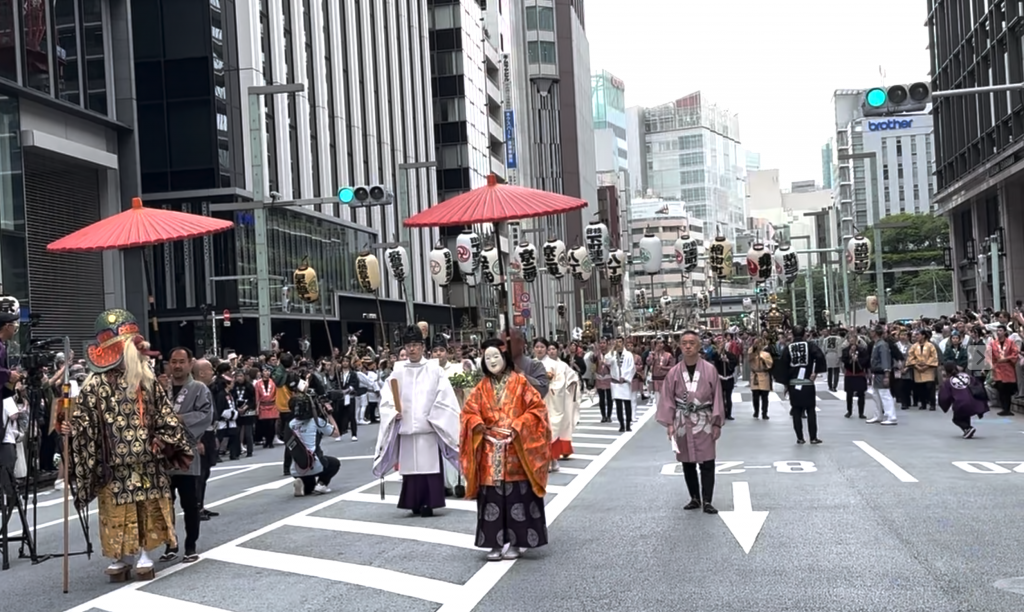  下町联合渡御京桥～日本桥2024.6.9(星期日)