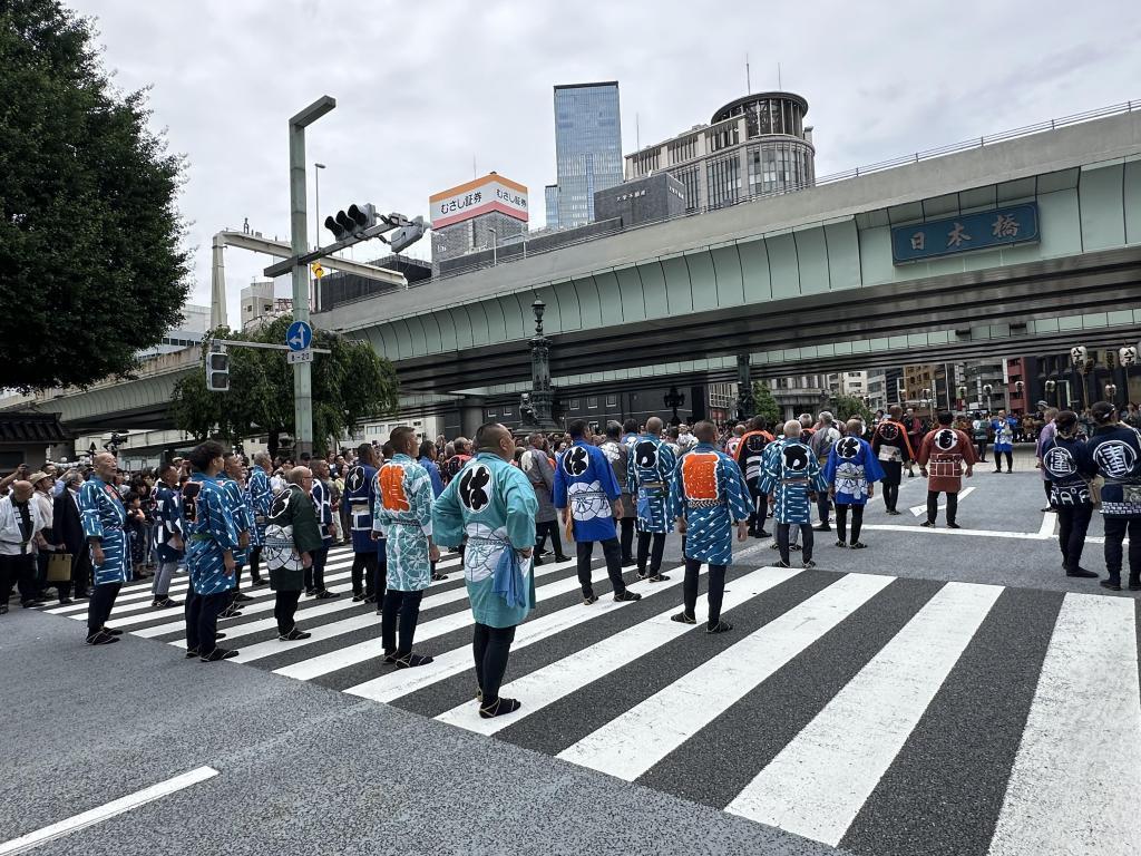  下町联合渡御京桥～日本桥2024.6.9(星期日)